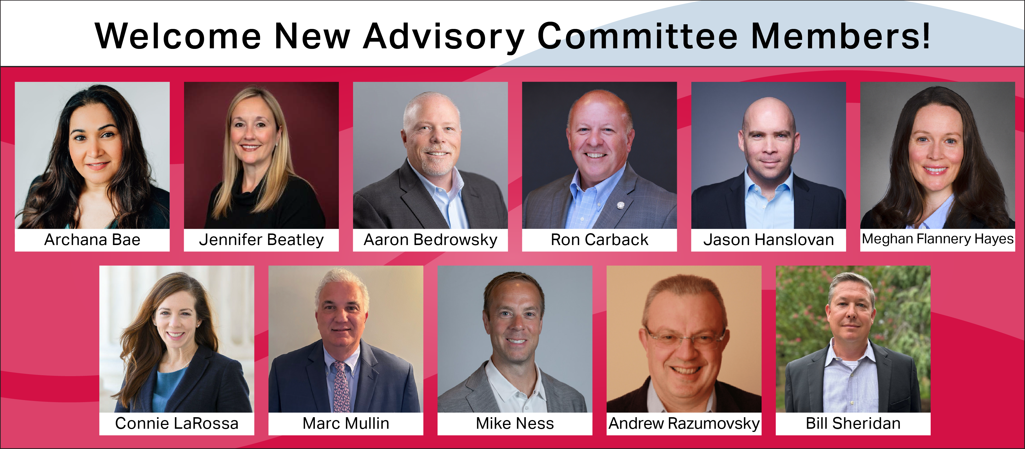 INSA 2025 New AdCom Members