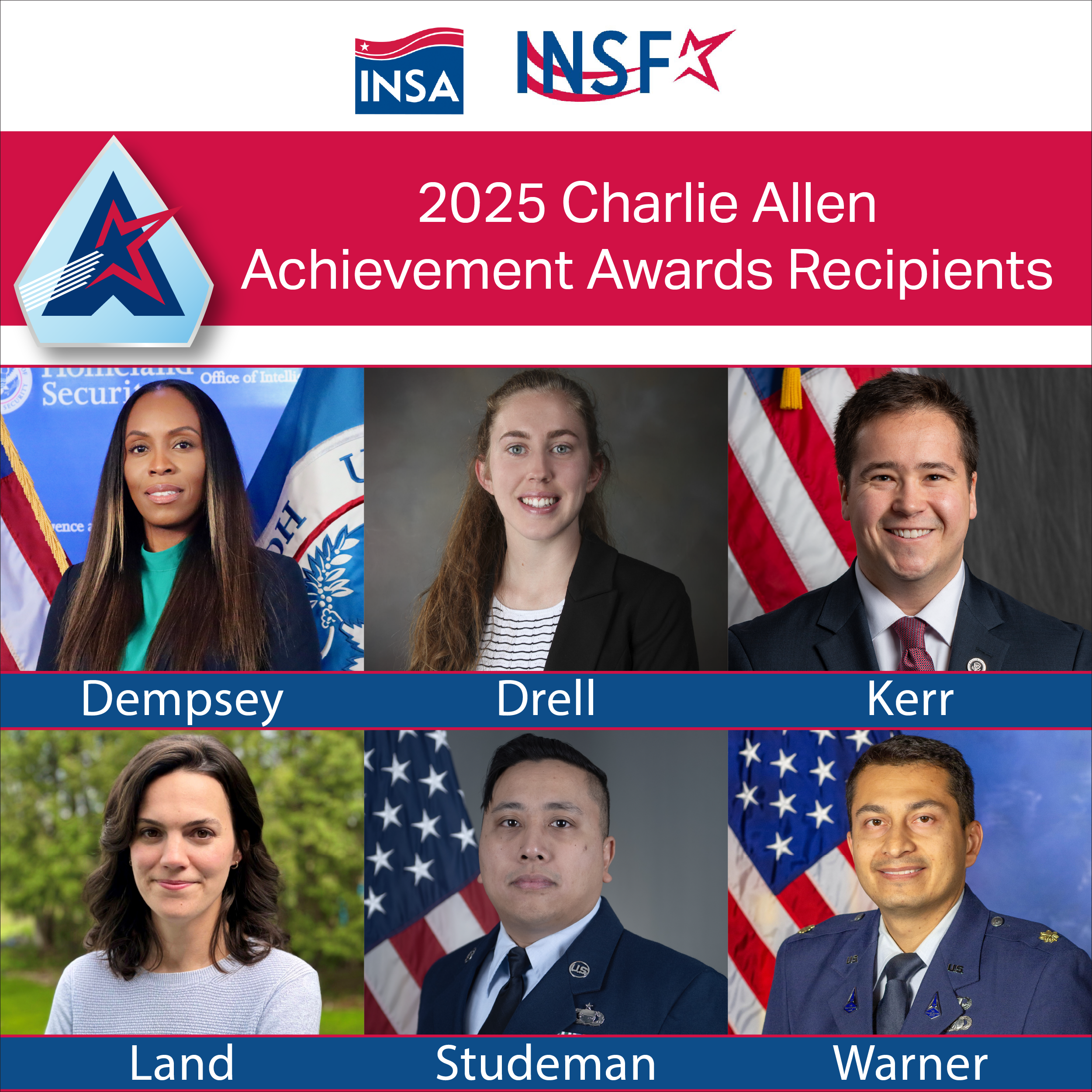 2025 Charlie Allen Achievement Awards Recipients