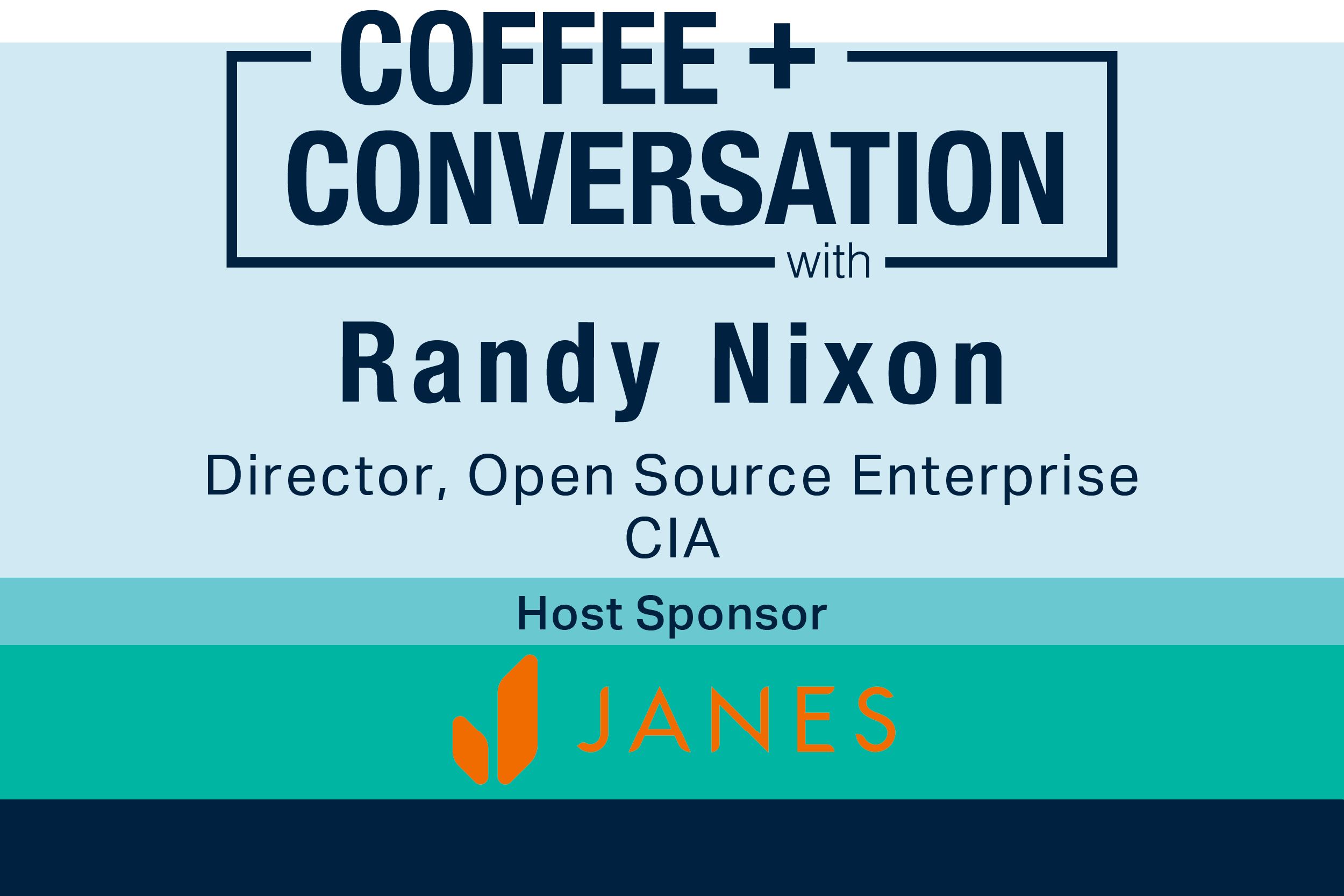 INSA's virtual Coffee and Convo with Randy Nixon, CIA