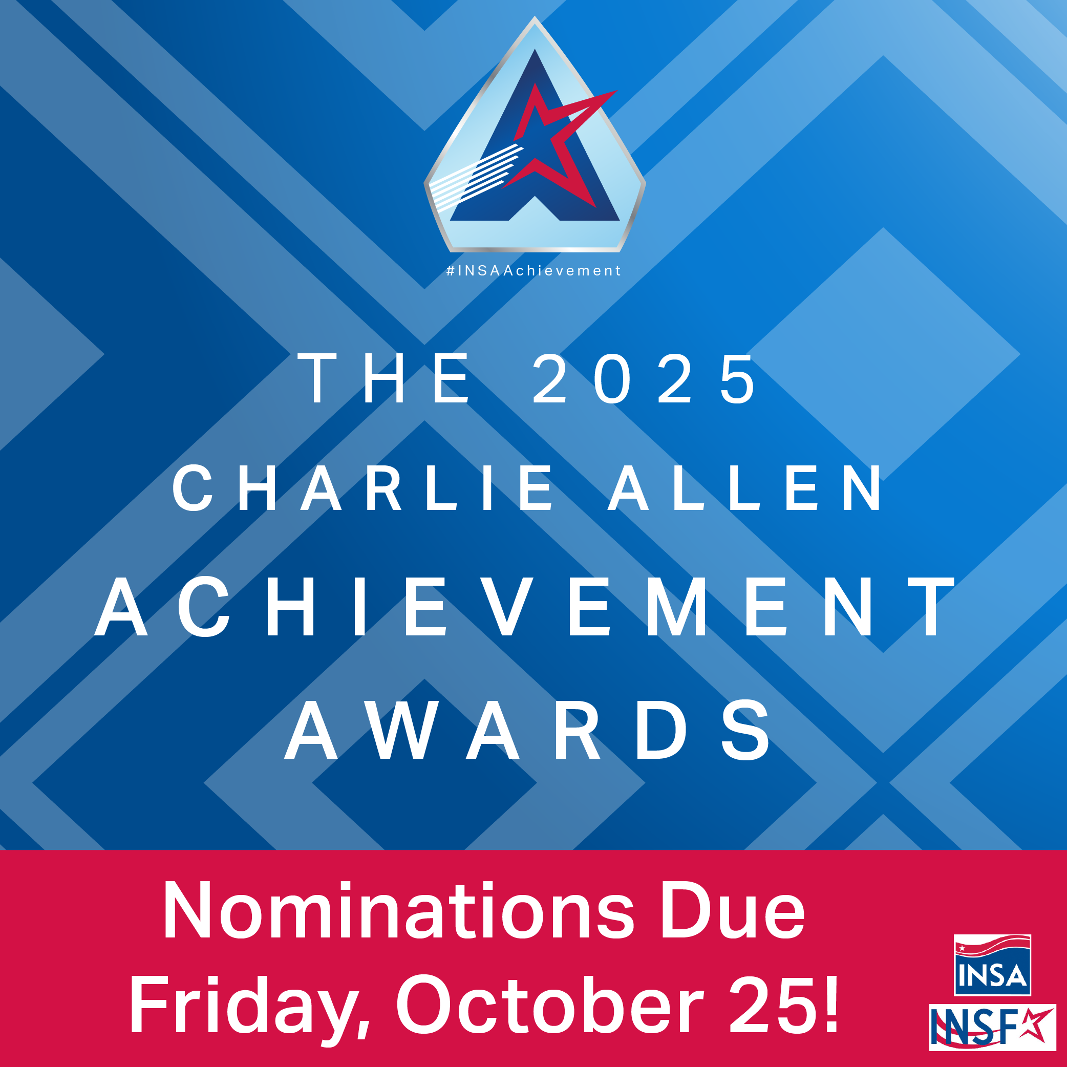 Nominations now open for 2025 Charlie Allen Achievement Awards