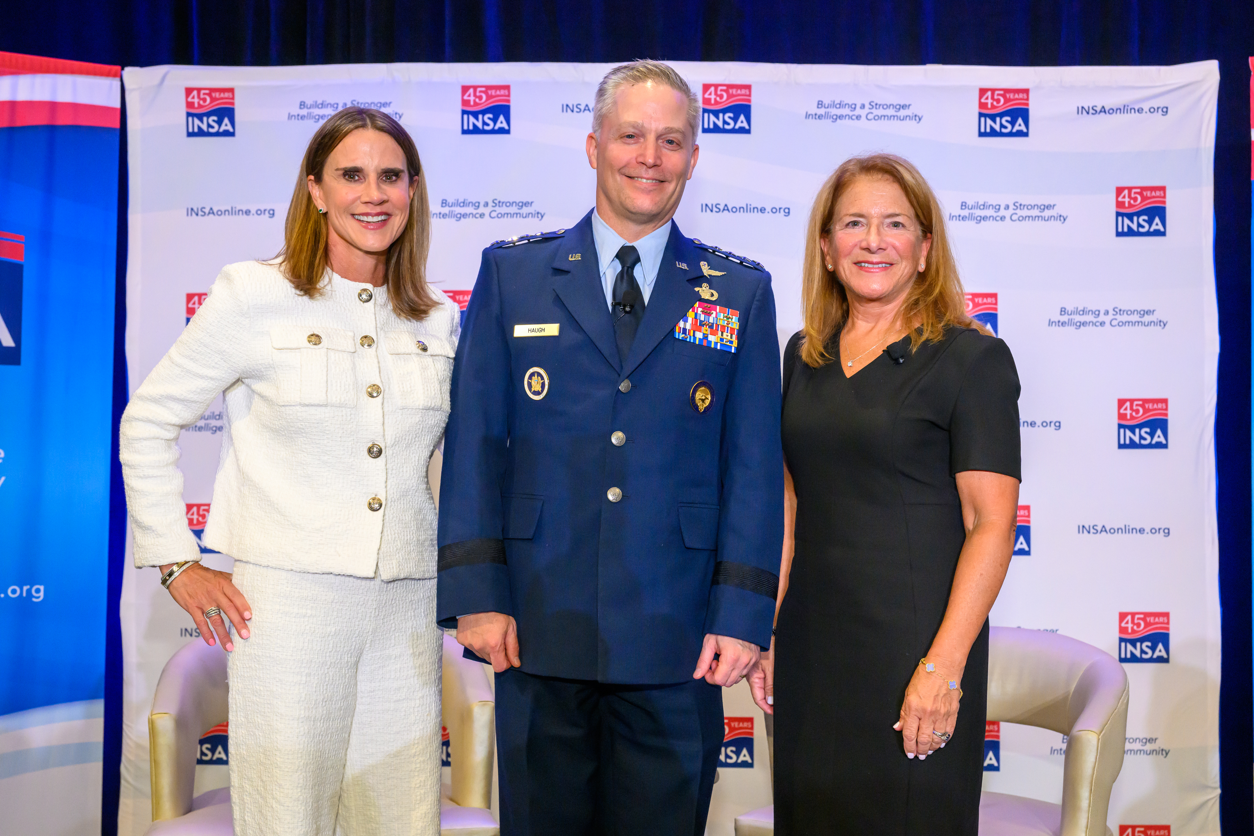 Suzanne Wilson Heckenberg, General Timothy Haigh, Tish Long