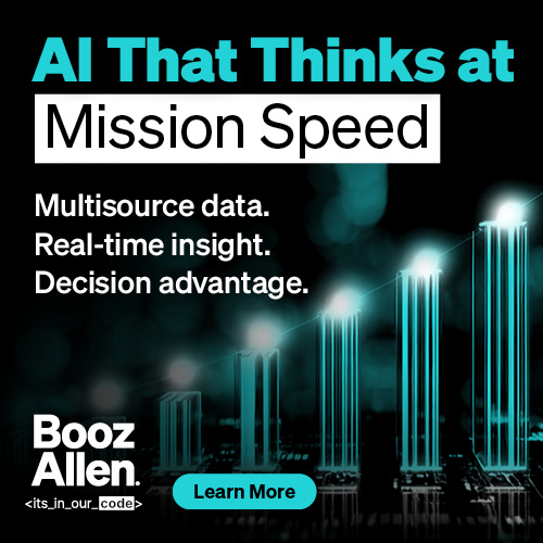 Booz Allen: AI that thinks at Mission speed, learn more ad