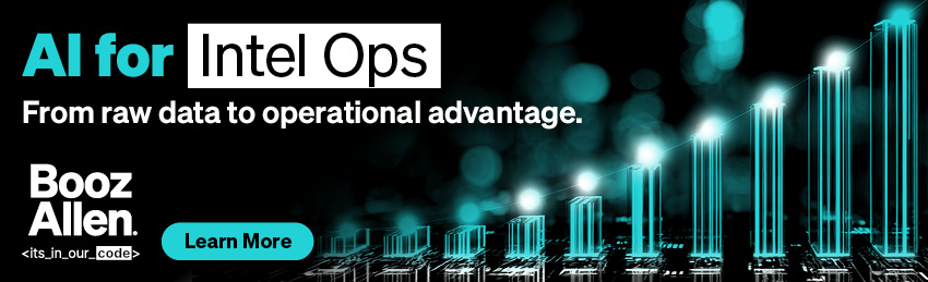 Booz Allen: AI For Intel Ops, From raw data to operational advantage ad